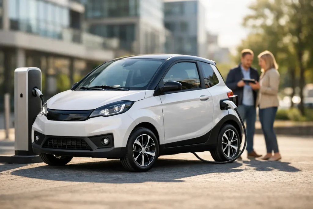 Aide achat voiture sans permis électrique