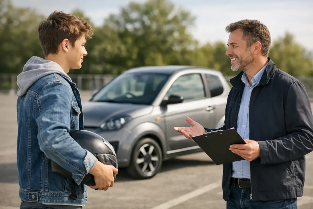Faut-il le BSR pour une voiture sans permis ?