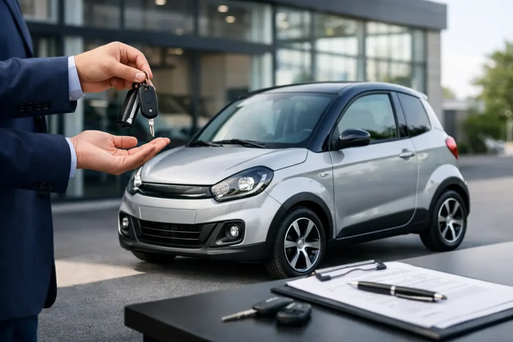 LOA voiture sans permis neuve: mode d’emploi