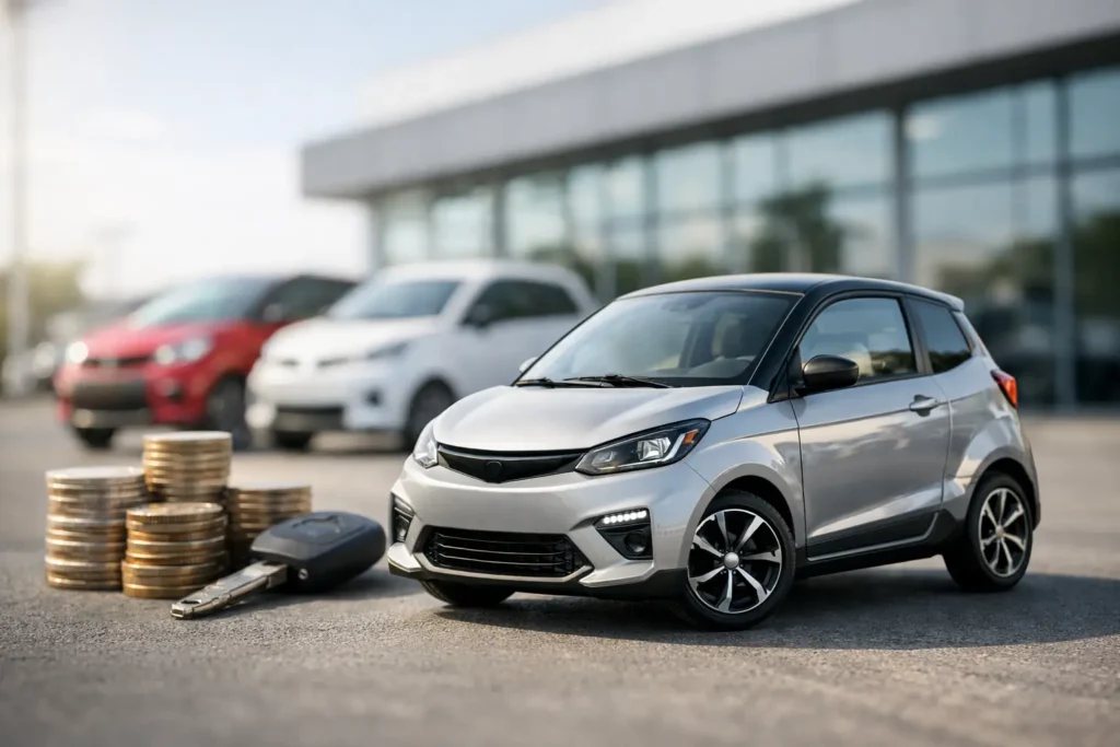 Prix voiture sans permis neuve en 2026