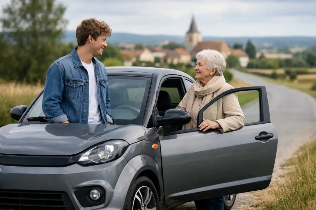 Quel âge pour voiturette en France ?